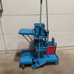 Ecolab cleaning trolley